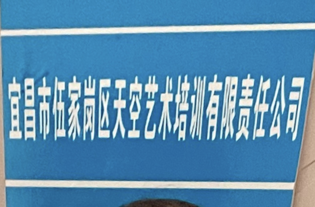 宜昌市伍家岗区天空艺术培训有限责任公司